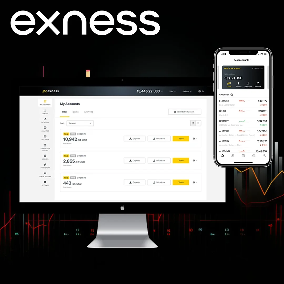 Tipos de conta da Exness no Brasil